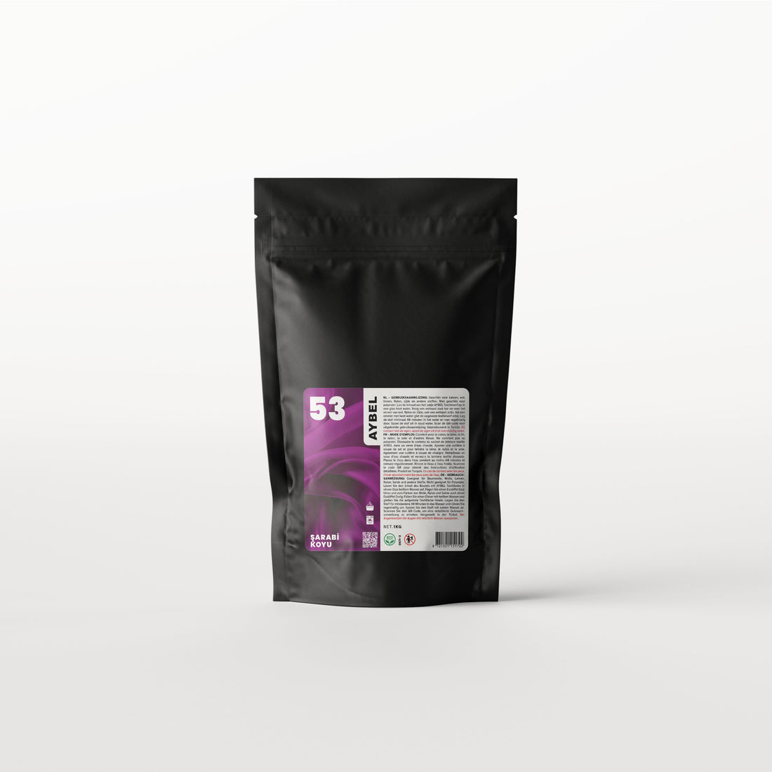 Teinture Textile Rouge Vin Foncé