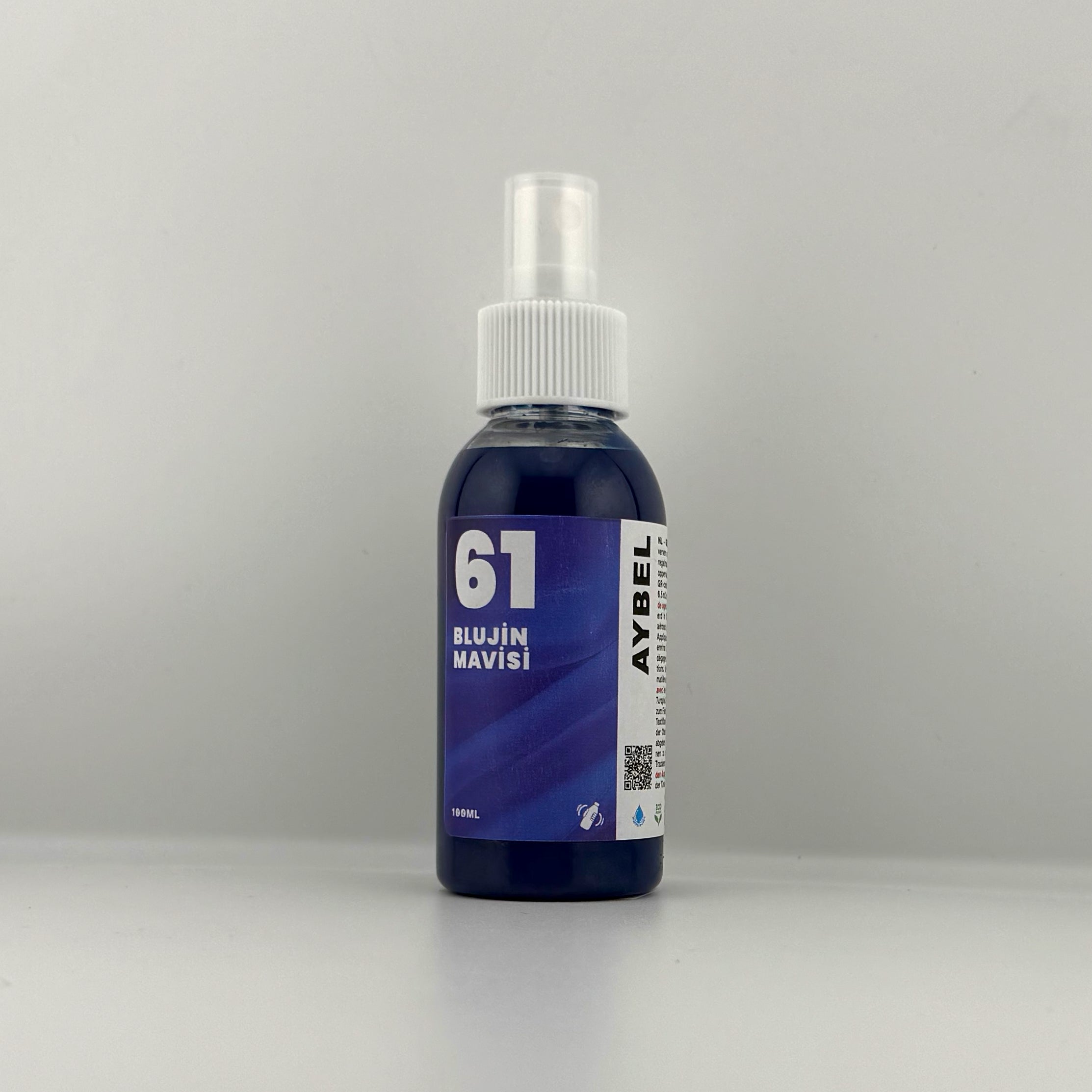 Sötétkék textilfesték spray