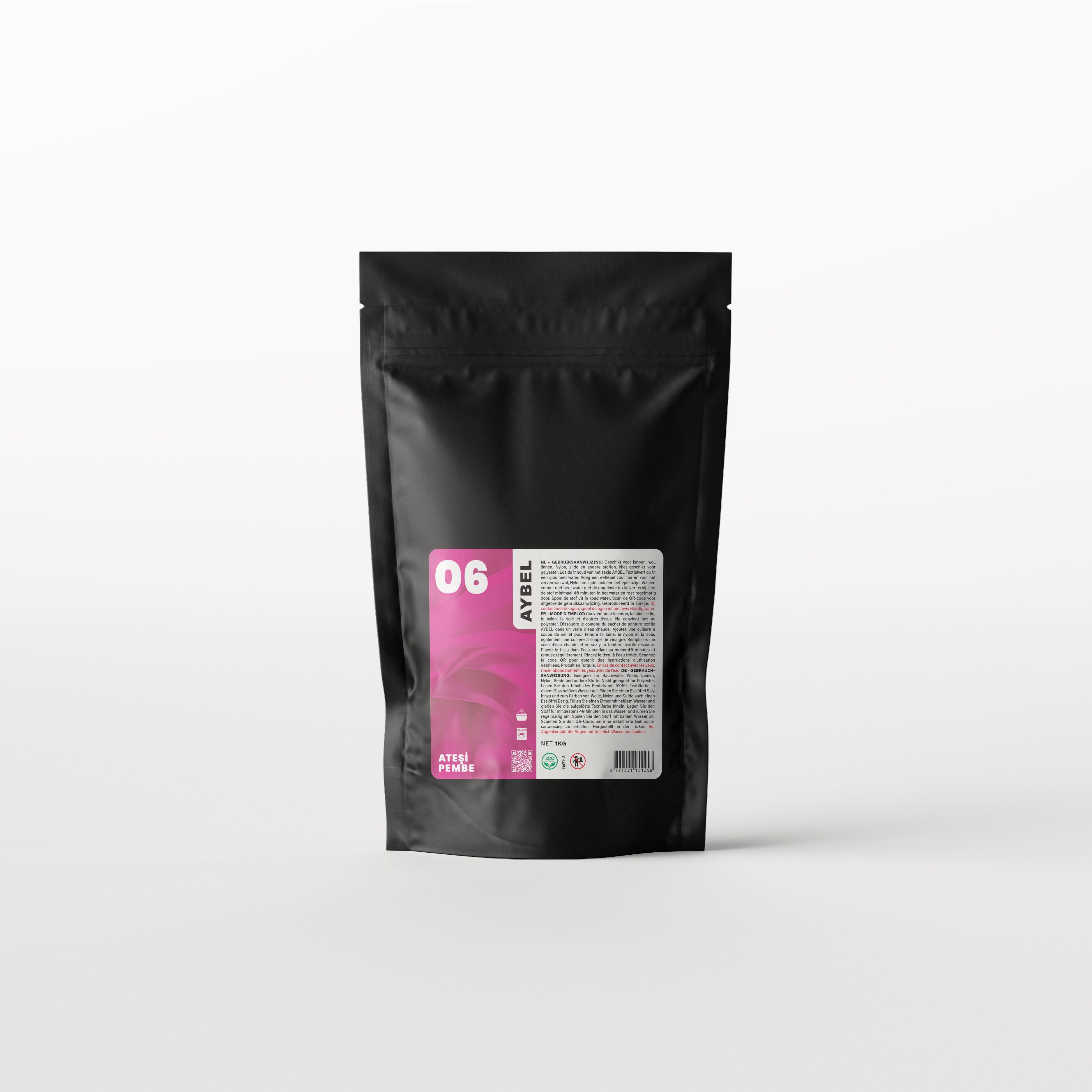 Fabric Dye Cyclamen Pink