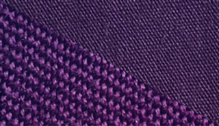 Fabric swatch dyed in lilac, demonstrating the vibrant color achieved with our fabric dye on different textures